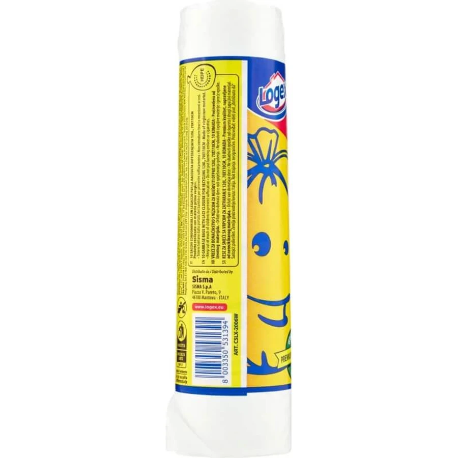 Fortex 120-Liter-Recyclingbeutel – 10er-Pack