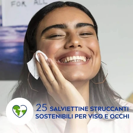 Nivea Skincare - 25 toallitas desmaquillantes faciales