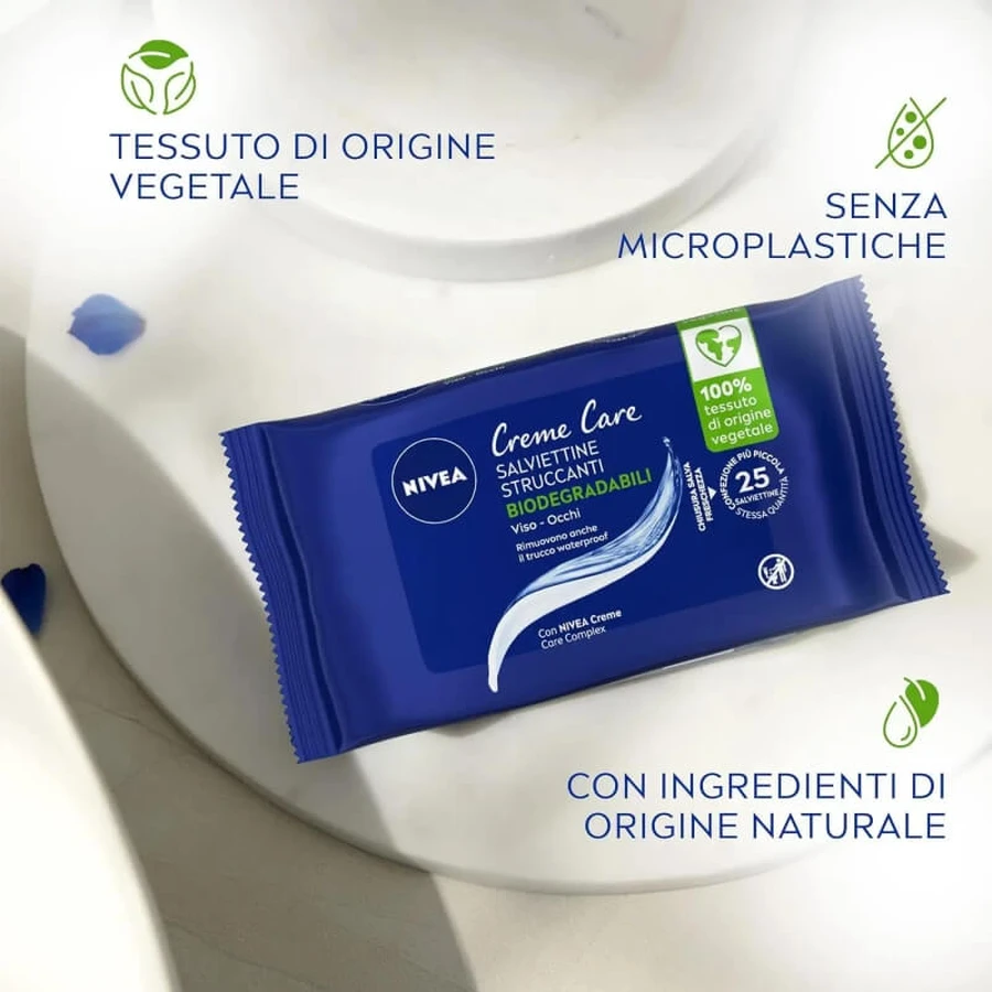 Nivea Skincare - 25 toallitas desmaquillantes faciales