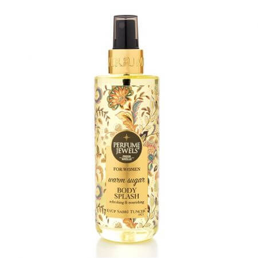 Spray de corp Perfume Jewels Warm Sugar, 250 ml, Eyup Sabri Tuncer