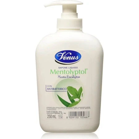Venus Mentolyptol - Savon liquide antibactérien, 250 ml