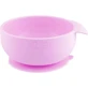 Chicco Easy Bowl – bol din silicon cu ventuză, culoare roz