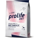 Prolife Diet Metabolic Medium-Large Salmon - Complete Dog Food for Medium to Large Breeds, Weight Loss Formula, 2 kg