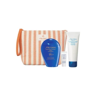 Loțiune de protecție solară Shiseido Expert SPF 50+ – set de produse solare pentru corp