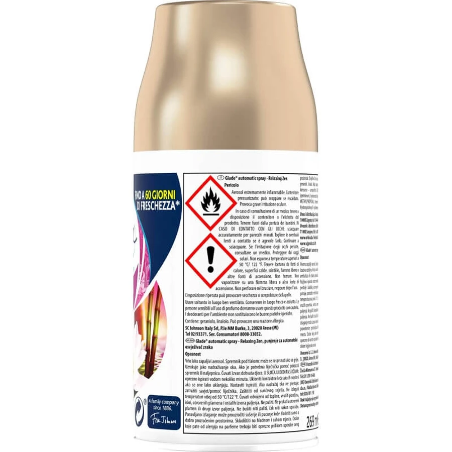 Glade Automatic Spray - Relaxing Zen Room Freshener Refill