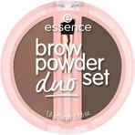 Essence Augenbrauenpuder-Duo-Set – Puder Nr. 02 Medium