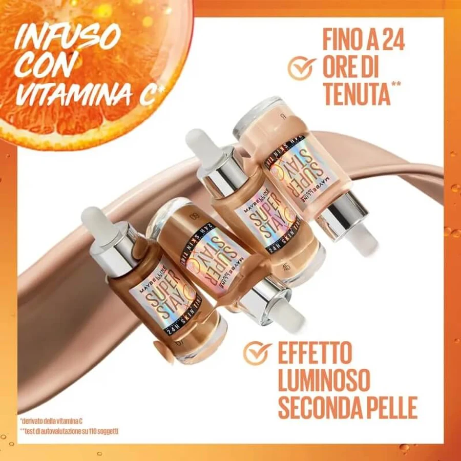 Maybelline Super Stay 24H Skin Tint - Vloeibare foundation - Nr. 21