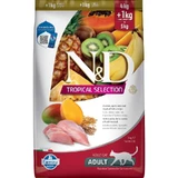 Farmina N&amp;d Tropical Selection Adult Chicken - Complete Food for Adult Cats, 5 kg