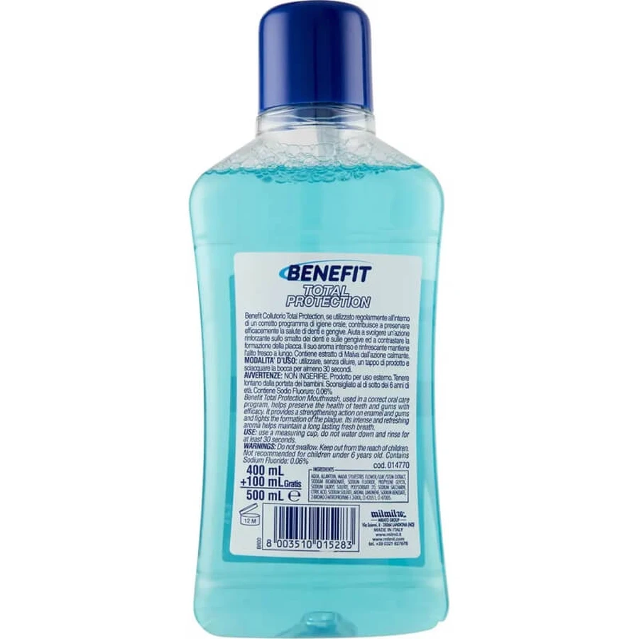 Benefit Mondwater voor mond en tanden, 400 ml