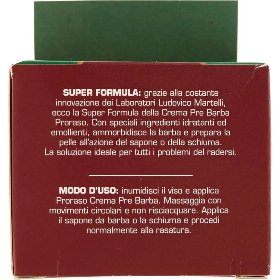 Proraso voor grove baarden - Pre-Shave Cream 100 ml
