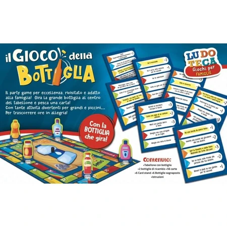 Lisciani Ludoteca: El juego de la botella - Juego de mesa
