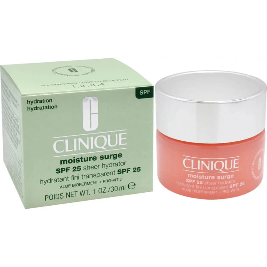 Clinique Moisture Surge SPF 25 – cremă hidratantă și protectoare 30 ml