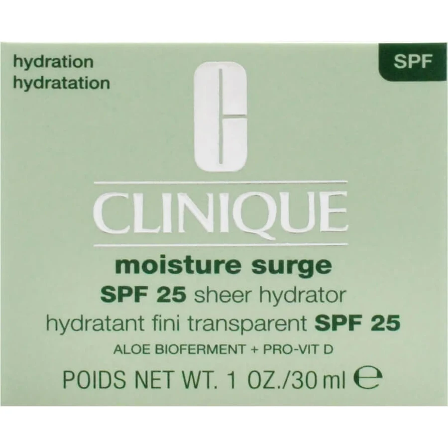 Clinique Moisture Surge SPF 25 – cremă hidratantă și protectoare 30 ml