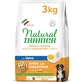 Natural Trainer Sensitive fără gluten, ouă și cereale – hrană completă pentru câini adulți de talie medie și mare, 3 kg