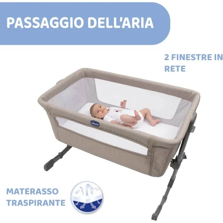 Chicco next2me essential - bijbedje - dune re_lux