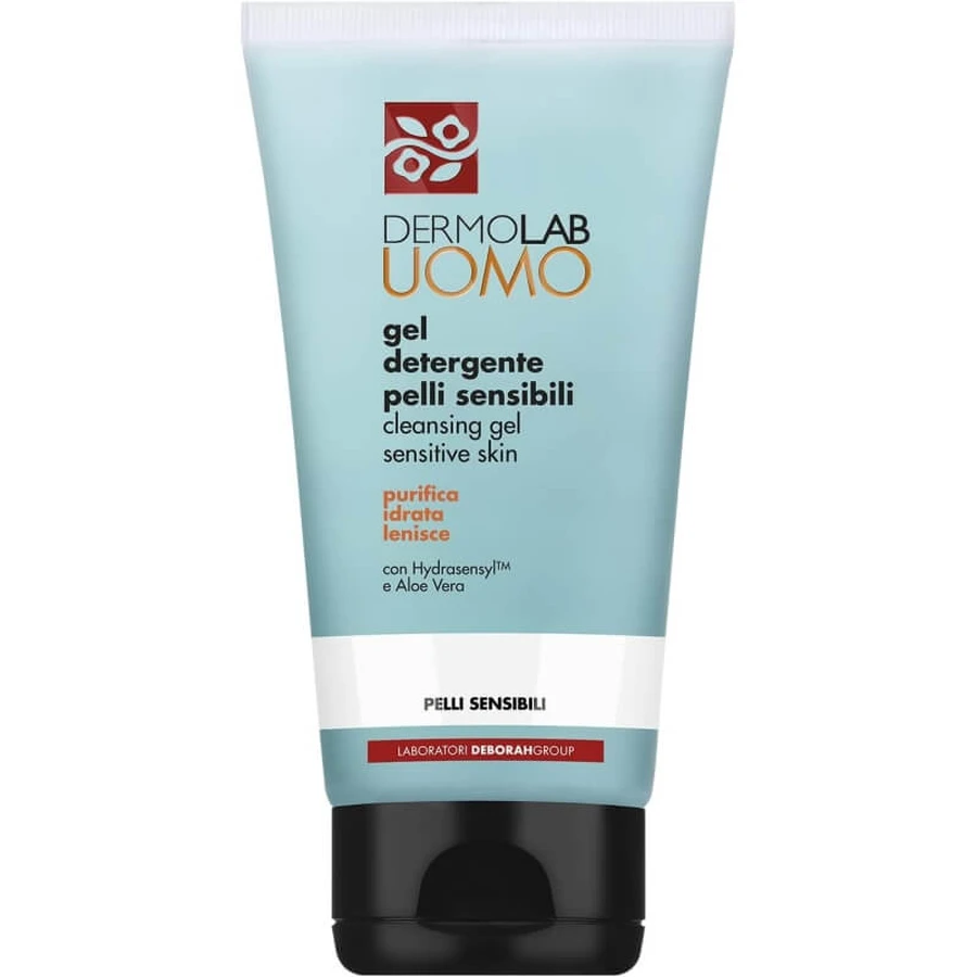 Deborah Uomo - Everyday Box met 150 ml gezichtsreinigingsgel + 50 ml vochtinbrengende crème + etui