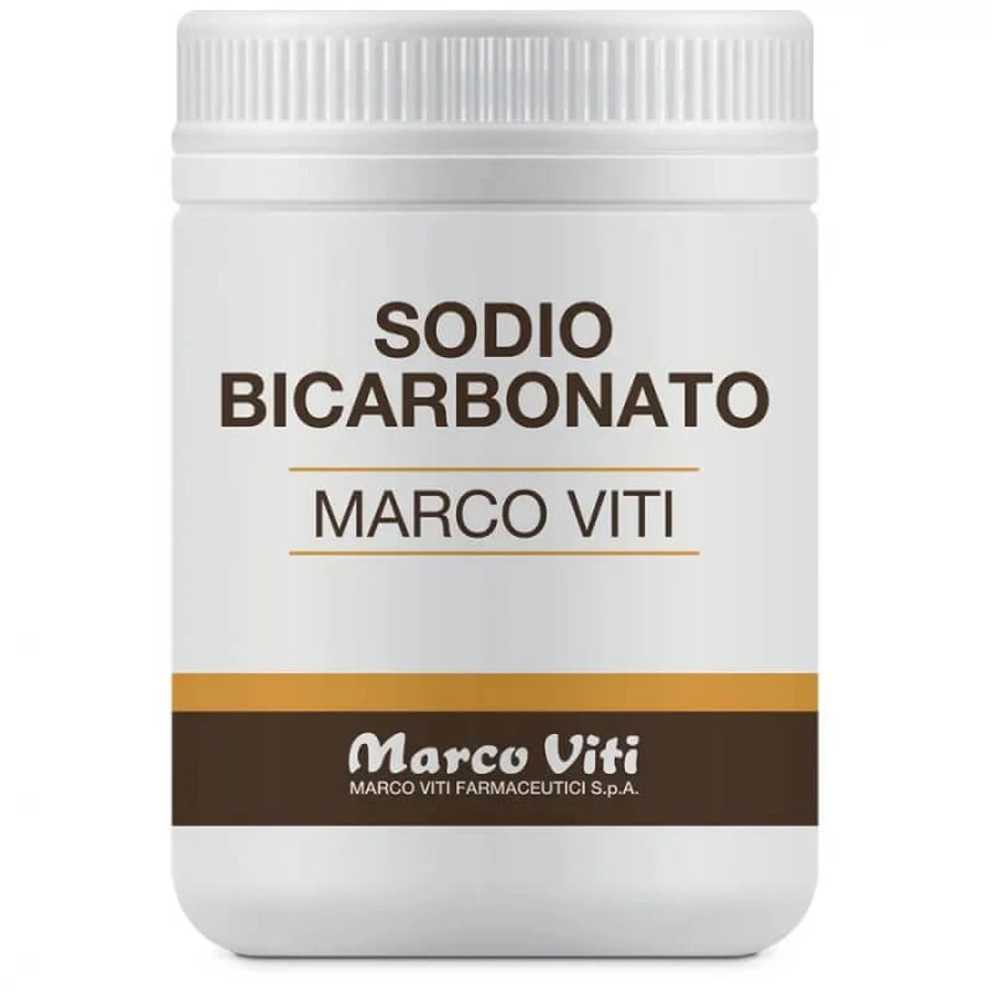 Marco Viti Bicarbonate de sodium 500 g - Complément alimentaire pour la digestion
