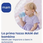 Mam Starter – cană cu gura de scurgere extra moale, 150 ml – roz