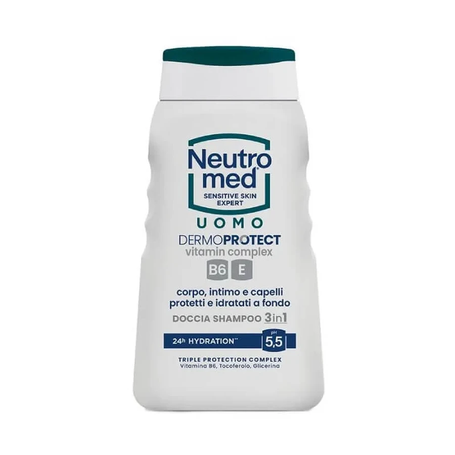 Neutromed Dermoprotect vitamin complex - doccia shampoo 3 in 1 dermoprotettivo 250 ml
