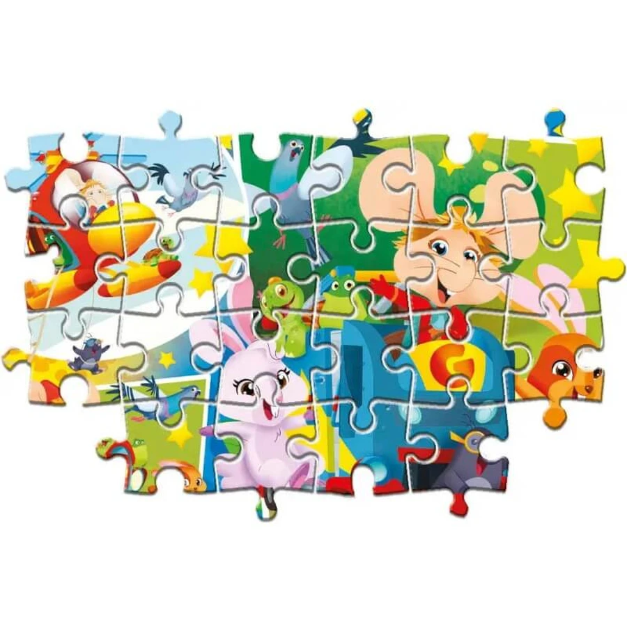 Clementoni Topo Gigio-puzzel, 104 stukjes, 62 x 42 cm