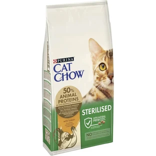 Purina cat chow tacchino - alimento completo per gatti adulti castrati o sterilizzati 10 kg