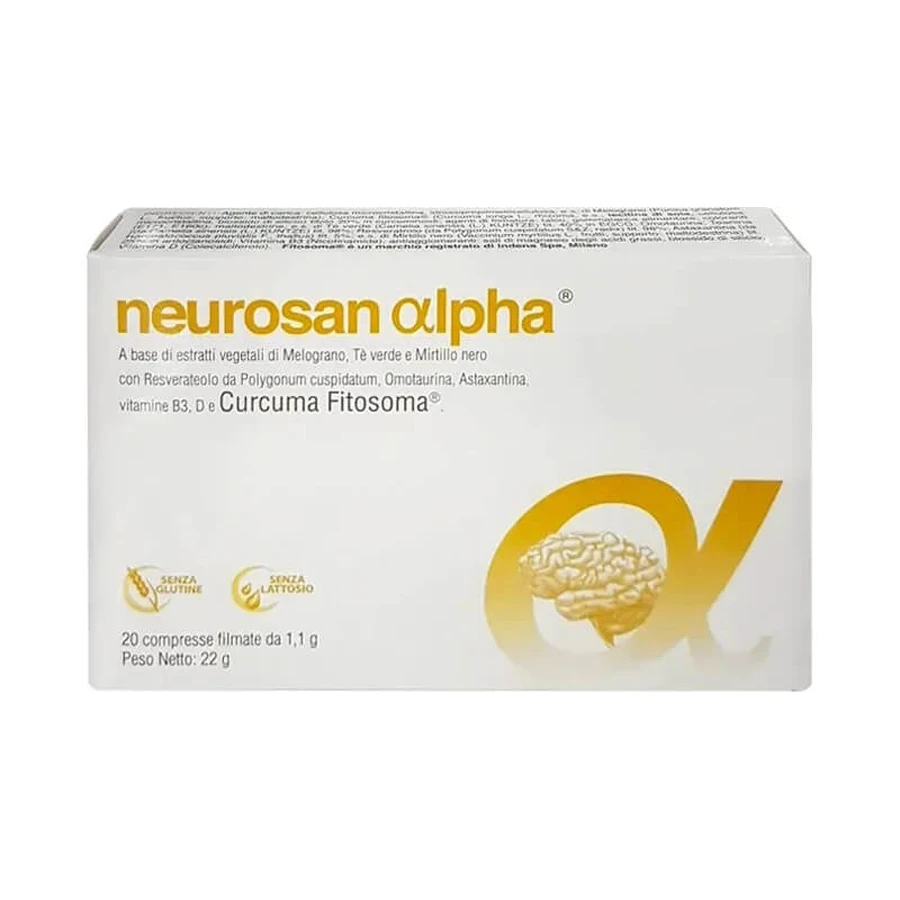 Neurosan Alpha 20 Tabletten – vielseitiges Nahrungsergänzungsmittel