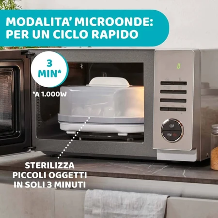 Chicco 3-in-1 stoomsterilisator