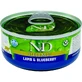 Farmina N&amp;d Prime Lamm & Heidelbeeren – Alleinfuttermittel für ausgewachsene Katzen, 70 g