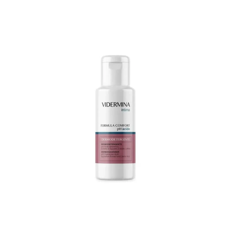 Vidermina Intimwaschgel – Sanfte Lösung für die tägliche Intimhygiene, pH-Wert 4,0, 100 ml