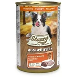 Schesir Stuzzy Single-Protein Turkey - Complete Food for Adult Dogs, 400 g