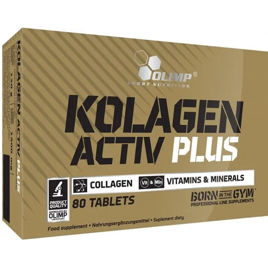 Kolagen Activ Plus 80 Kautabletten, Olimp Labs