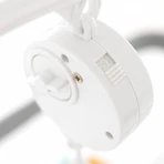 Cangaroo Dreamy – Musik-Mobile für Babys mit Aufziehmechanismus, Schlafliedern und einem orangefarbenen Plüschtier, ab 0 Monaten