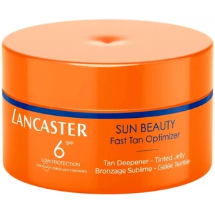 Lancaster Cremă de protecție solară SPF 6 pentru corp, cu nuanță, pentru intensificarea bronzului, protecție redusă, 200 ml