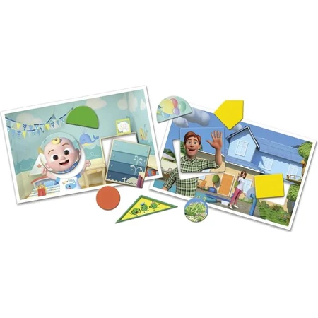 Clementoni Cocomelon Shapes Party - Educational Game