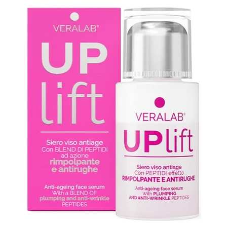 Veralab Uplift - Sérum facial antienvejecimiento, reafirmante y antiarrugas, 30 ml