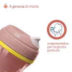 Chicco Active Cup - 14m+ Child's Cup, Spill-Proof, Rigid Spout, Insulated, Pink, 266 ml