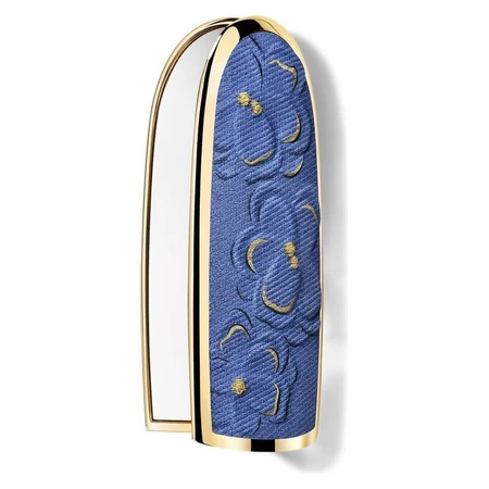 Guerlain Rouge G – Denim Flora Etui mit doppeltem Spiegel