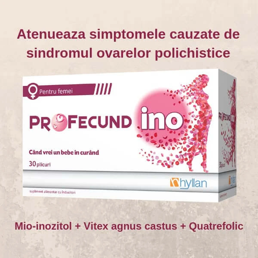 Profecund Ino, 30 + 30 sachets, Hyllan Pharma