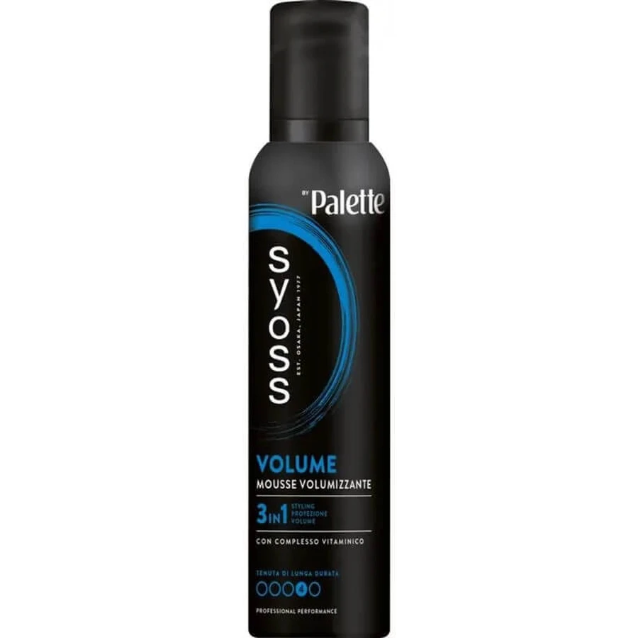 Set Syoss 3 în 1 pentru volum – spumă pentru volum 250 ml