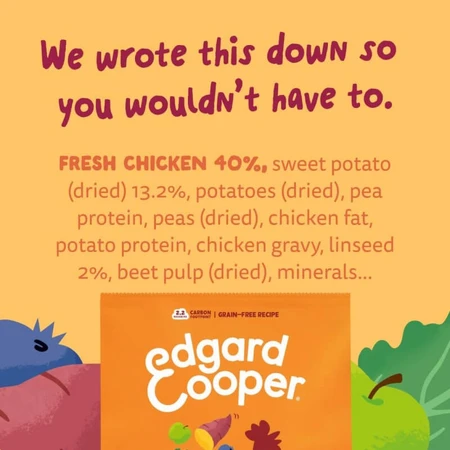 Edgard & Cooper Fresh Chicken Medium Hondenvoer voor volwassen honden - Compleet voer voor volwassen honden, 7 kg