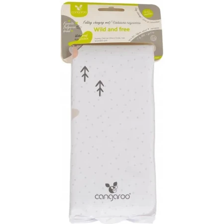 Cangaroo Wild and free – masă de schimbat scutece pliabilă – urs