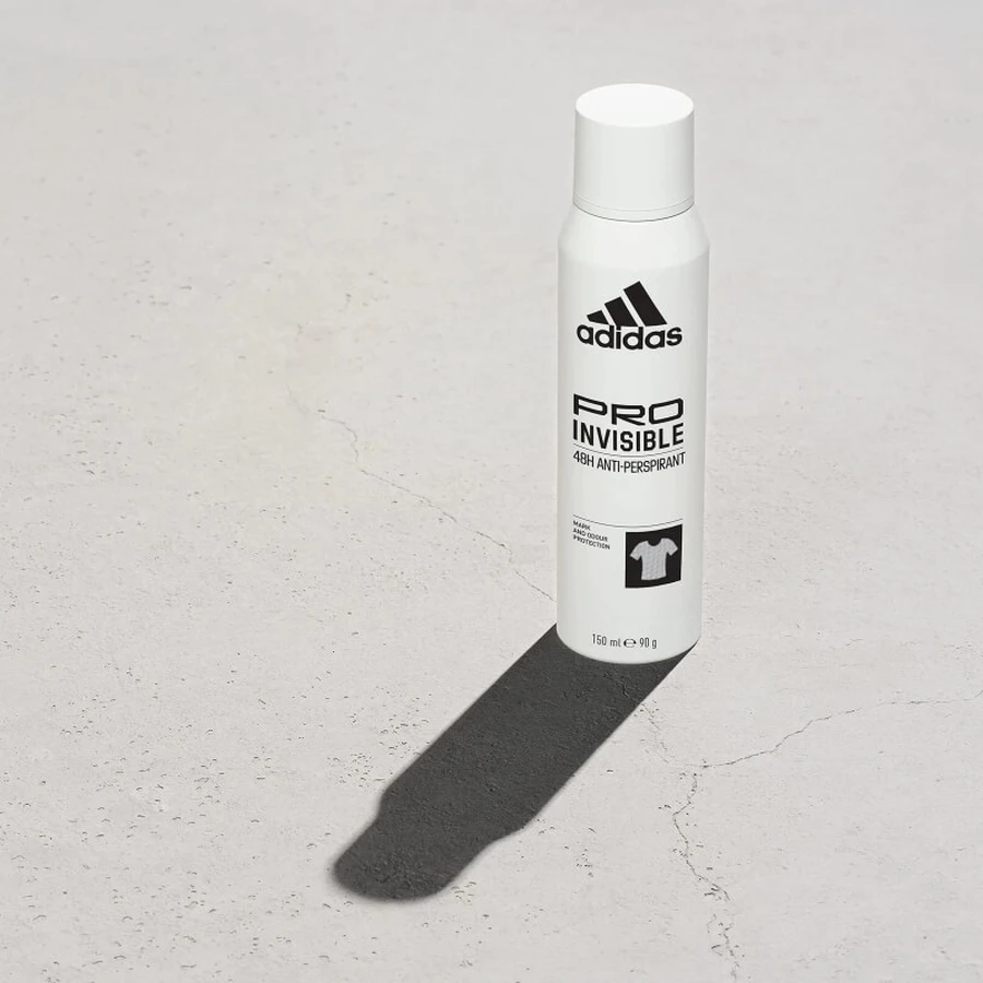 Adidas Pro Invisible – Antitranspirant-Deo-Spray, 150 ml