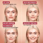 Rimmel Multi-Tasker Better Than Filters 3-in-1 – Grundierung, Glow-Booster &amp; Highlighter Nr. 002 Fair Light