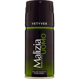 Malizia Vetyver - Desodorante en spray, 150 ml