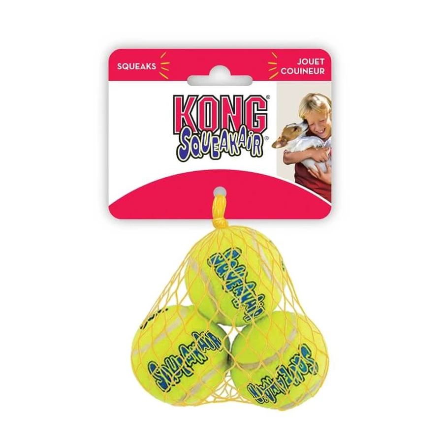 Kong Squeakair-Bälle – 3 Bälle für kleine Hunde