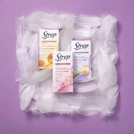 Strep Cristal - 20 facial hair removal strips