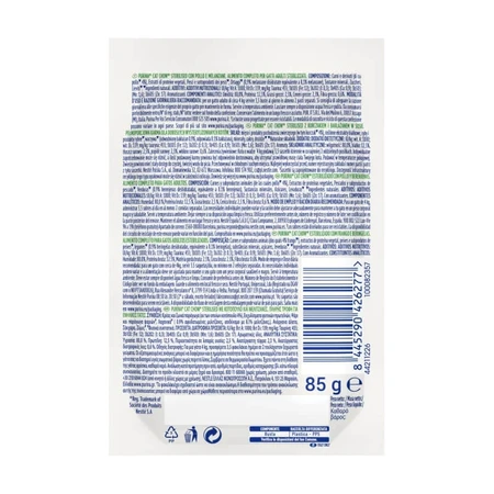 Purina Cat Chow Sterilized Huhn und Aubergine – Alleinfuttermittel für kastrierte erwachsene Katzen, 85 g