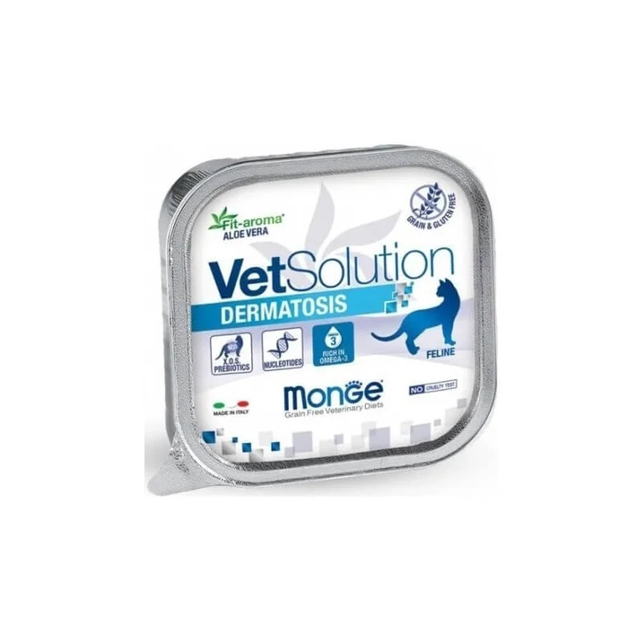 Monge Vetsolution dermatosis - cibo umido per gatti 100 g