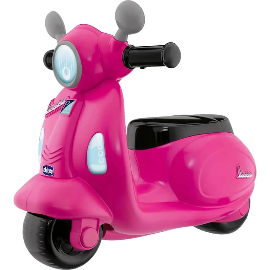 Chicco vespa primavera rosa - cavalcabile per bambini 1-3 anni
