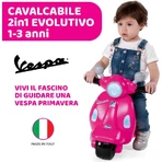 Chicco vespa primavera rosa - cavalcabile per bambini 1-3 anni